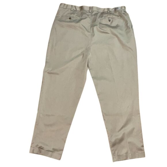 Round Tree & York Mens Pleated Front Chino Pants-44x32-GUC - Picture 6 of 6